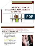 Garantias Procesales en El Proceso Al Adolescente Infractor 2014