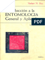 Introducción A La Entomología General y Aplicada. Ross, Herbert H.