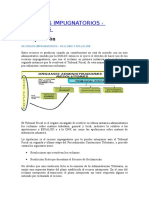 RECURSOS IMPUGNATORIOS para La Sunat (Fisco Peru)