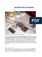 IR Remote Controlled Home Automation Using Arduino