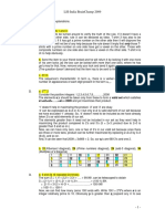 LBC-2009 Solutions PDF