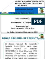 Presentación BANADESA