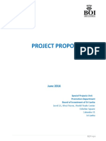 Structured Projects Proposals