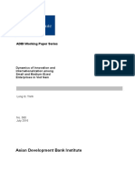 Dynamics of Innovation and Internationalization Among Small and Medium-Sized Enterprises in Viet Nam