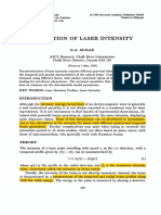 McrRae 1994 - A Question On Laser Intensity