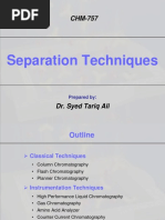 Separation Techniques: Prepared by