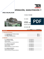 Manual de Operación Manutención y Instalación TM10000 PDF