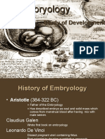 Embryology History