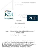 Cuadro PNI de Los Diferentes Paradigmas en Investigación Educativa