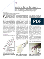 Optimizing Screw Conveyor