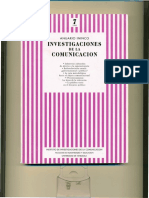 ANUARIO ININCO / Investigaciones de La Comunicación. VOL7. 1995. Texto Completo para Coleccionar. Versión Digital.