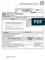 Plan de Clase Ofimatica 1 Er Bimestre PDF