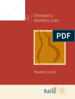 Emergency Obstetric Care Trainer Guide