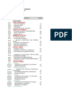 Listado de Partidas