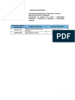 Carreras Actividades Agencias de Viajes Operadores Turisticos PDF