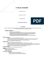 E Nyra Constant Resume 8 20 16