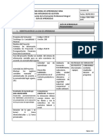 Guía de Aprendizaje Psicomotricidad