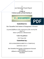 Report On IDBI Bank