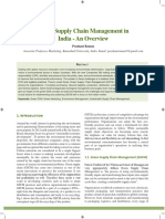 Green Supply Chain Management in India - An Overview: Prashant Raman