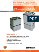 VLF CR-28 - Up To 60 KV: Benefits