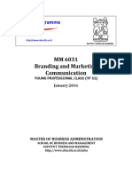 Syllabus Branding and Marketing Communication MM6031