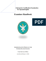 Federal Court Interpreter Certification Examinee Handbook 0