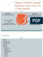 Comparative Study of Bank's Retail Loan Product (Home Loan