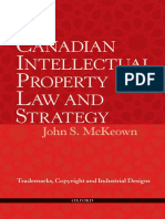 Canadian Intellectual Property Law and Strategy PDF