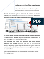 Doce Programas Gratuitos para Eliminar Ficheros Duplicados