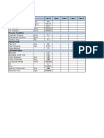 Orifice Calculation Parameter Case 1 Case 2 Case 3 Case 4 Case 5 Fluid Properties