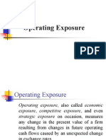 Operating Exposure