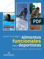 Alimentos Funcionales Deportistas