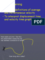 S-T V-T Graphs S