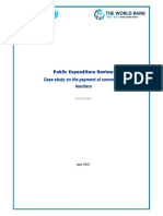 Case Study On The Payment of Community Teachers: Public Expenditure Review