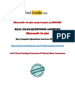 Microsoft 70-462: Real Exam Questions Answers