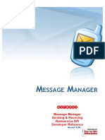 Ooredoo MessageManager SMS MMS Webservice API