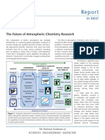 The Future of Atmospheric Chemistry Research: Remembering Yesterday, Understanding Today, Anticipating Tomorrow - Report in Brief