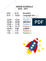 5 Thgradeschedule