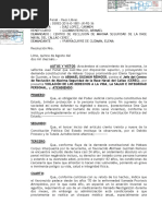 Habeas Corpus Presentado Por Elena Yparraguirre A Favor de Abimael Guzman