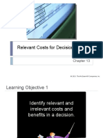 13 Relevant Costs For Decision Making