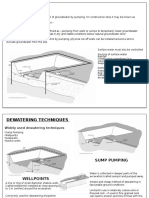 Dewatering