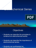 6.6 (A) Electrochemical Series