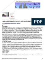 Analysis and Design of Prestressed Concrete Box Girder Bridge