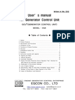 Gcu-Dg4 User Manual PDF