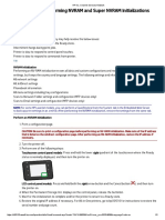 HP Laserjet Pro - Performing Nvram and Super Nvram Initializations