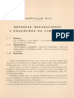 Defensas Reparaciones y Ensanches de Cimientos