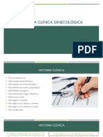 Ginecología - Subunidad I - 2 - Historía Clínica Ginecológica