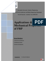 Applications & Mechanical Properties of FRP