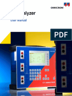 CT Analyzer User Manual