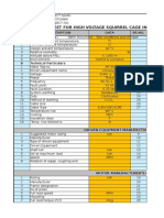 Data Sheet-HV Motors